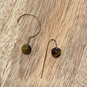 & Other Stories Asymmetrical Sphere Earrings